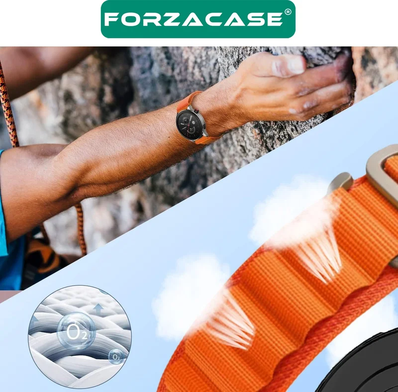Forzacase Fabric Band Strap with Hook for Huawei Watch GT2 Pro 46MM - FC156