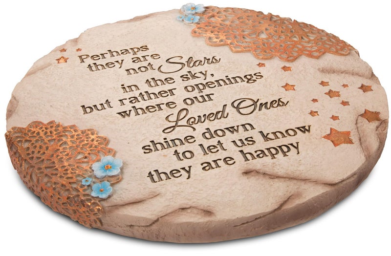 Pavilion Gift Company - Stars in The Sky - Garden Stone Bereavement Grief Loss Memorial Remembrance Loved Ones Home Garden Decor Keepsake - Image 1