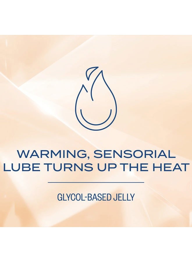 K-Y جيل دافئ مزلق شخصي (2.5 أونصة) ، مزلق دافئ غير دهني متميز للنساء والرجال والأزواج - Image 3
