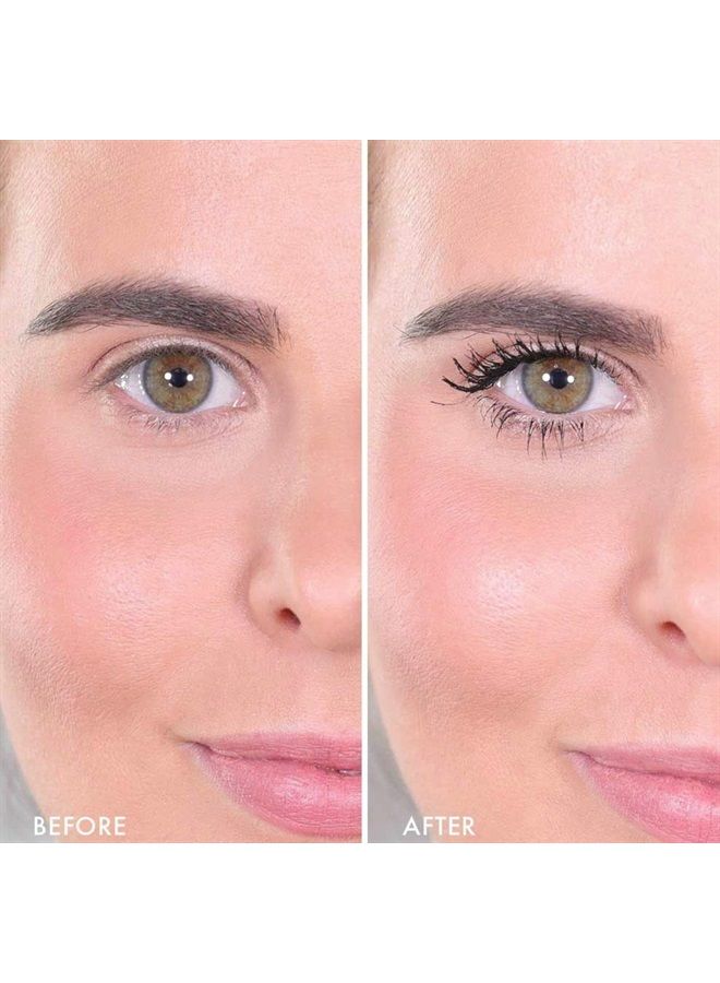 Wander Beauty Mile High Club Length + Define Black Mascara - Lash Lengthening Mascara for Full, Fanned Out Effect - Smudge-Proof Mascara - Trehalose, Castor Oil + Peach Leaf Conditions & Strengthens - Image 4