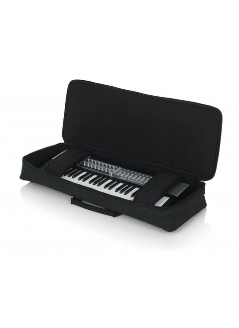 Gator Cases Padded Keyboard Gig Bag, Fits 49 Note Keyboards (GKB-49), Black