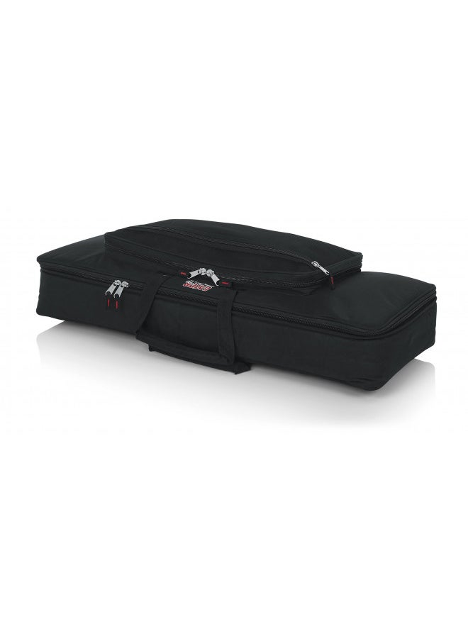 Gator - Gator Cases Padded Keyboard Gig Bag, Fits 49 Note Keyboards (GKB-49), Black - Image 1