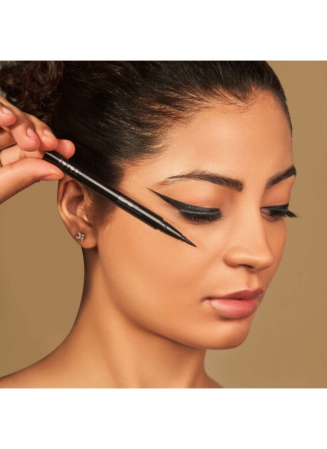 Renee - Pointy End Sketch Pen Eyeliner Black 1.5 Ml Matte Light Weight Smudge Proof Water Resistant Highly Pigmented Long Lasting With One Stroke Application Formula - Image 1