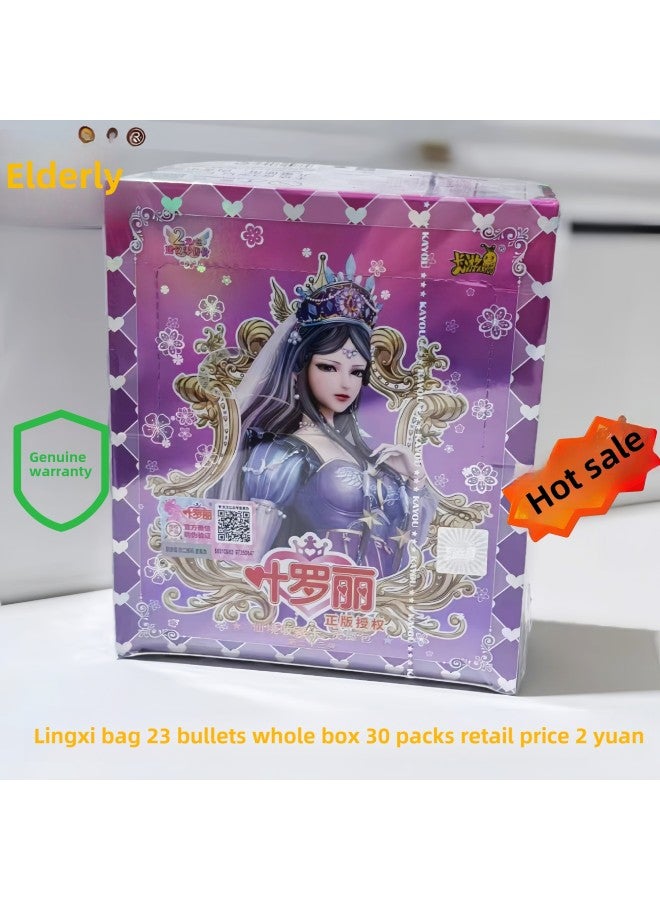 Card Tour Genuine Pony Hui Moon Pack 6th 65 Play SC Card Rainbow Pack 3 Fun Shadow 2 Twilight Full Of Collection Cards Wholesale-Color:[23 Bombs] Lingxi Bag 1 Box Of 30 Packs [retail Price 2 Yuan]  - Image 1