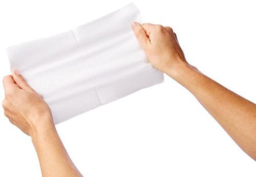 Medline Ultrasoft Disposable Dry Cleansing Cloths FragranceFree 10 x 13 inches 50 per Bag One Bag - Image 5