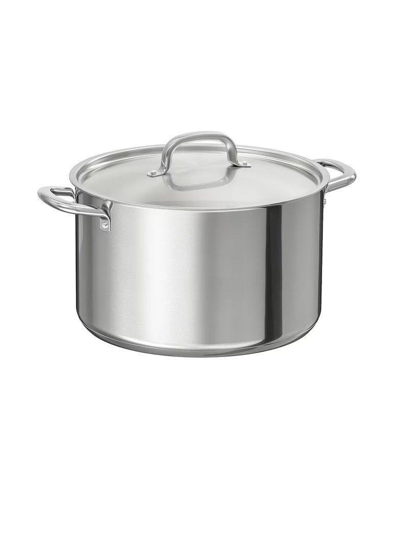 Pot with lid, stainless steel10.0 l - Image 1