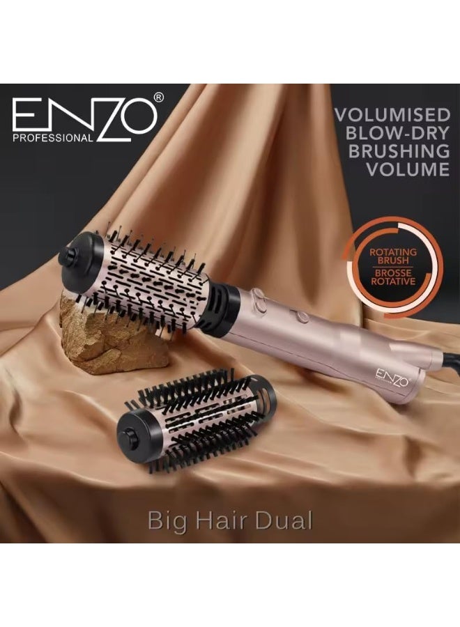 ENZO Professional مجفف الشعر المحترف ENZO EN-741 بتقنية الأيونات - 2200 واط مع إعدادات حرارة وسرعة قابلة للتعديل، زر تبريد، وفوهة مركزة - النسخة الدولية - Image 2