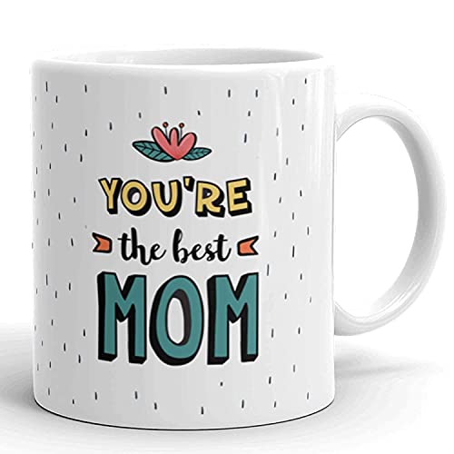 Oye Happy - Mothers Day Combo - Butterfly Card & Best Mom Mug for Mom/Mommy/Mother/Stepmom/Mother in Law on Mothers Day - Image 2