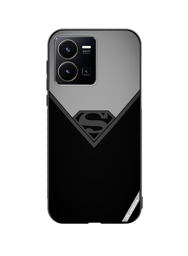 Protective Case Cover For Vivo Y35 Simple Superman Design Multicolour