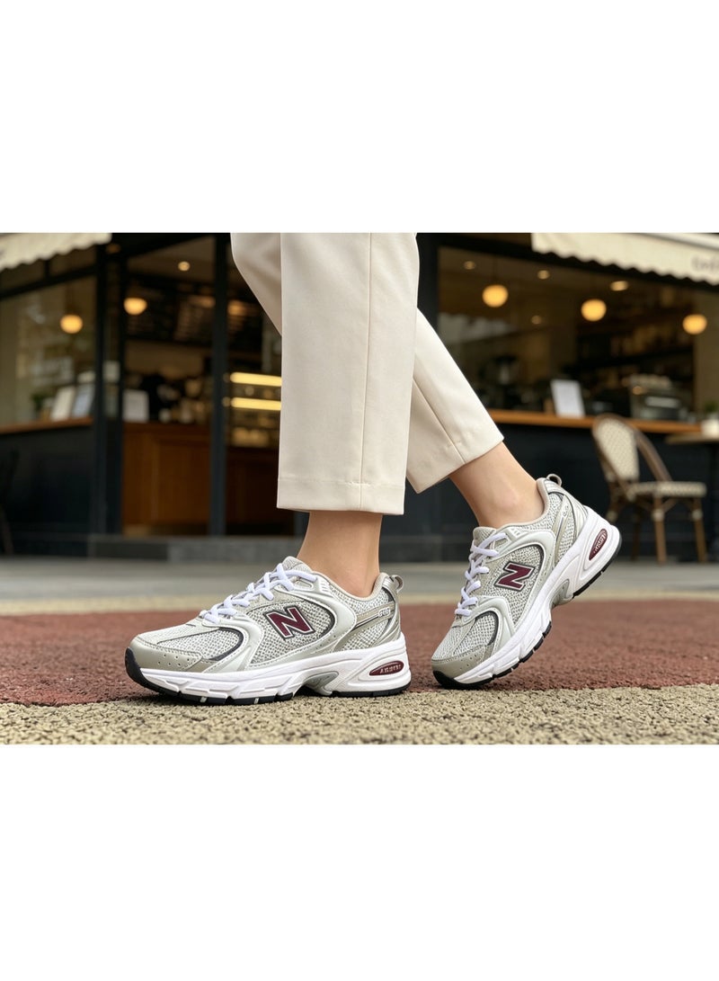Lightweight, comfortable, breathable, versatile men's and women's matching sports shoes for running - Image 4
