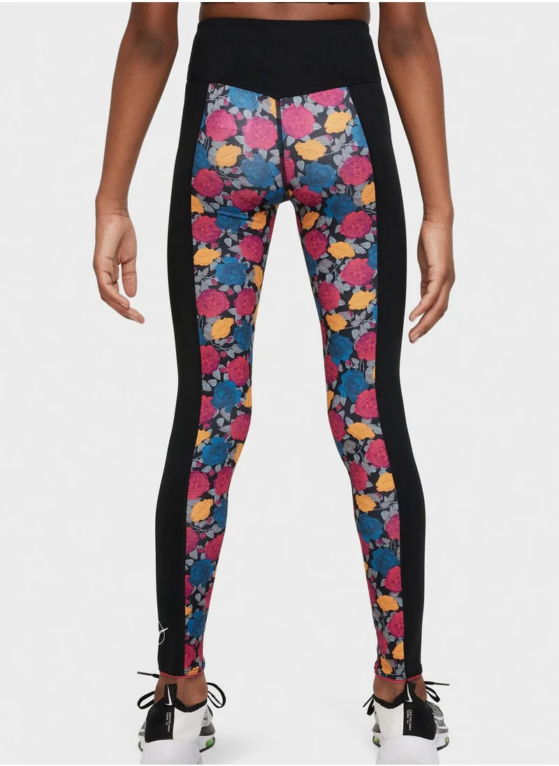 Nike Youth  Df One Luxe Aop Leggings