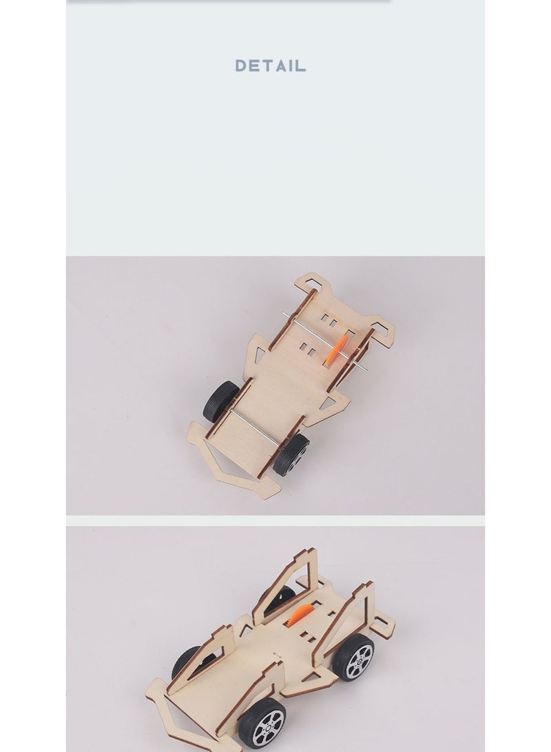 هالامودو حالك الإبداع الخشبية الكهربائية । سباق الطفل لاجراء تجارب علمية عملية كيت । مهام STEM لعبك । للطلبة । للنموذج للمركبات الكهربائية الخشبية । المشاريع الفيزيائية تطوير بالقدرات الذهنية والإبداعية । । بمبادئ لتعلم الكهربائية الأساسية العلمية । ألعاب تصميم الأمن الإيكولوجي الأبوة - Image 3