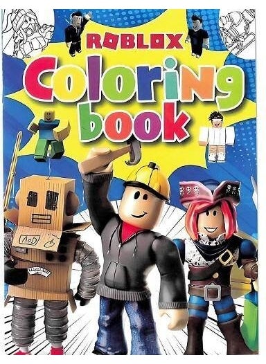 Parti Dükkanım - My Party Shop Roblox Coloring Book with Stickers (16 Pages) - Image 1