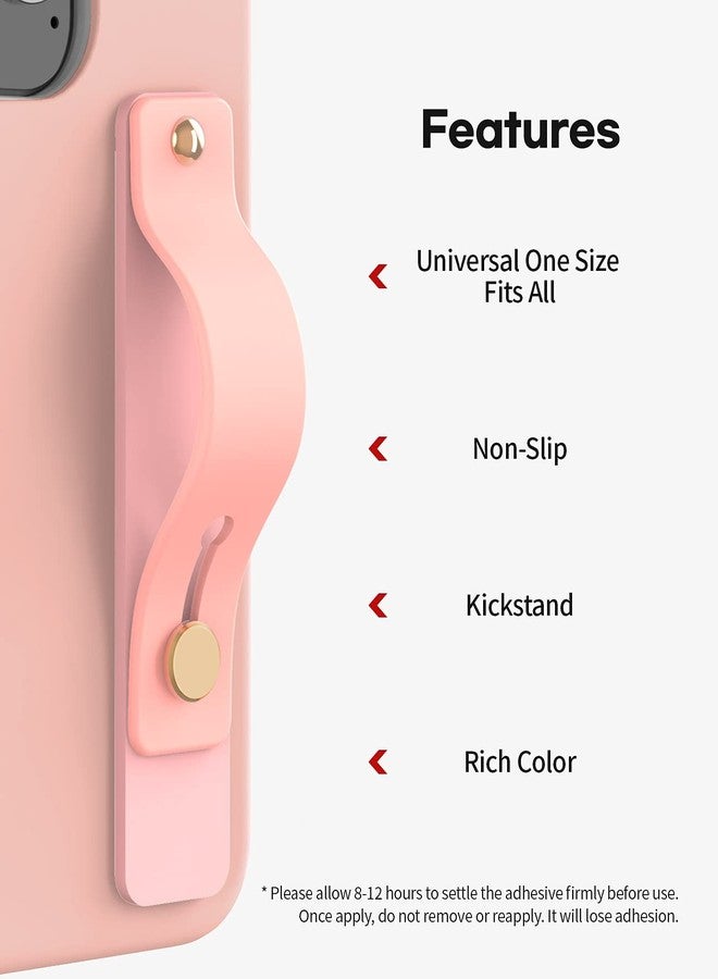 GOOSPERY SlideTok Phone Grip Strap [4-Pack] Silicone Portable Telescopic Finger Strap Bracket Kickstand Universal Mobile Phone Stand Holder for Most Smartphone and Tablets - Image 4