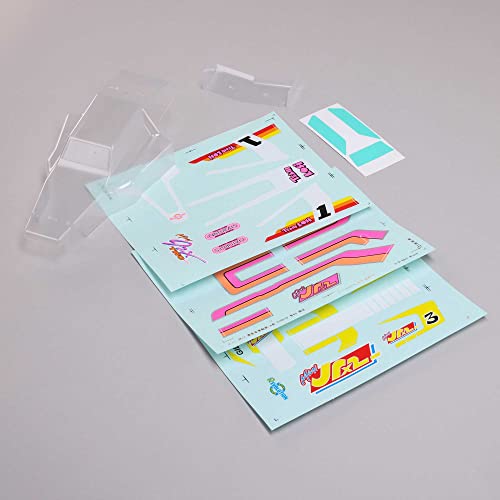 Losi Body & Wing Clear Mini JRX2 LOS310002 Car/Truck Bodies Wings & Decals - Image 3