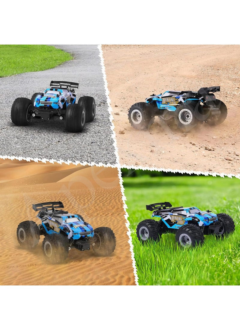 2.4ghz Remote Control LED Light 1:18 Scale Rechargeable Speeding Off-Road Vehicle - Toy Bigfoot Jeep - Full Function Lighted Off-Road Car - pzsku/Z3EF8E82C121B48D029ADZ/45/_/1740644760/9516ca8b-343b-48fd-97c6-7ffb51567950