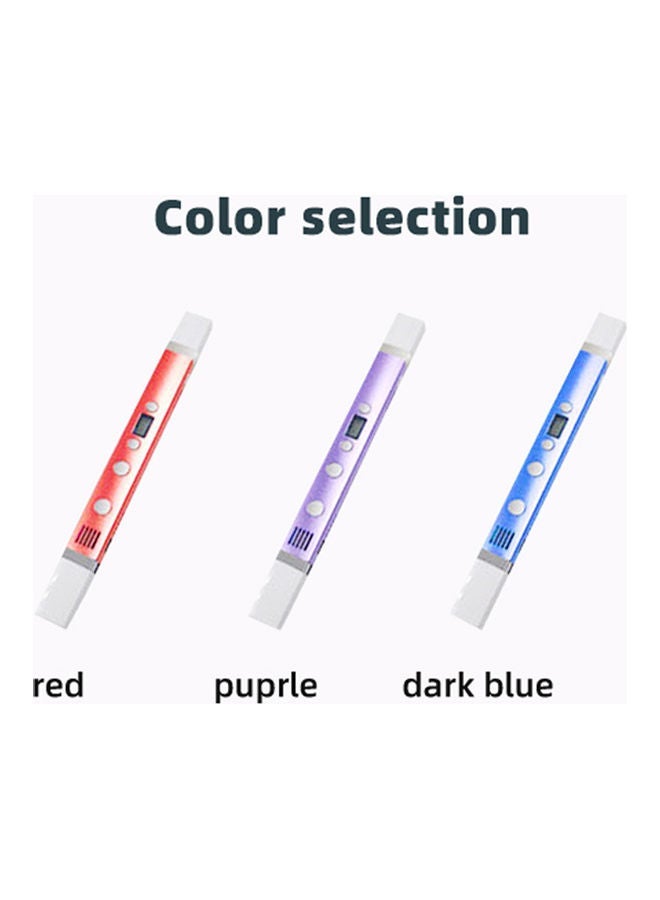 NIBEMINENT Portable 3D Pen Red - Image 2