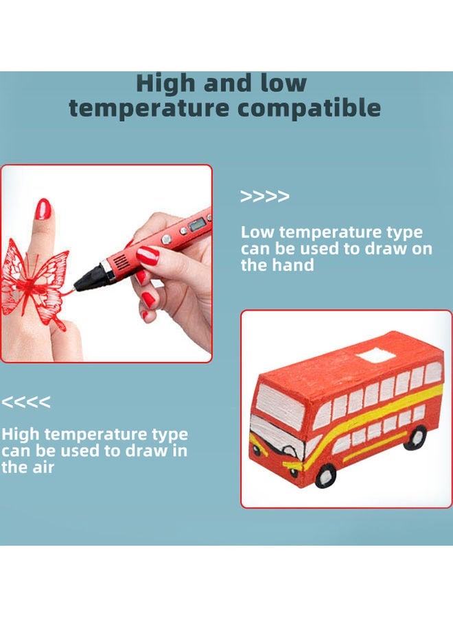 NIBEMINENT Portable 3D Pen Red - Image 3