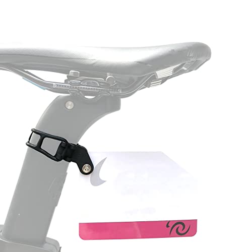 Thinvik Bike Race Number Plate Holder Cycling Number Mount - Quick Release with Rubber Bands（Include Number Plate） - Image 1