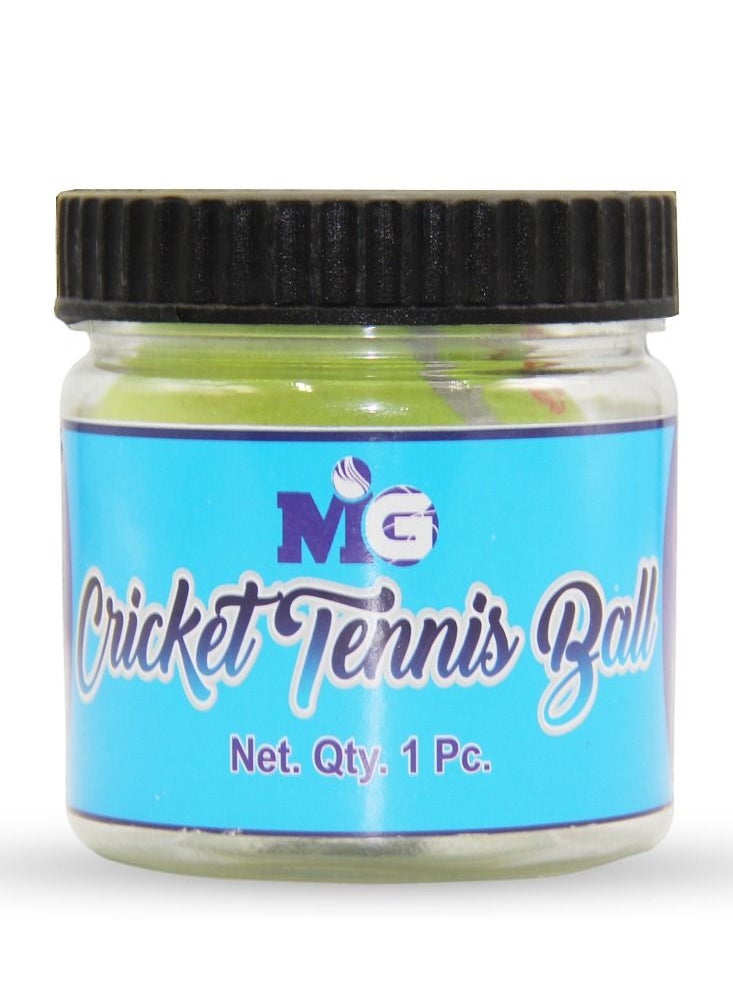 MG Cricket Tennis Ball with Jar Yellow  - Image 2