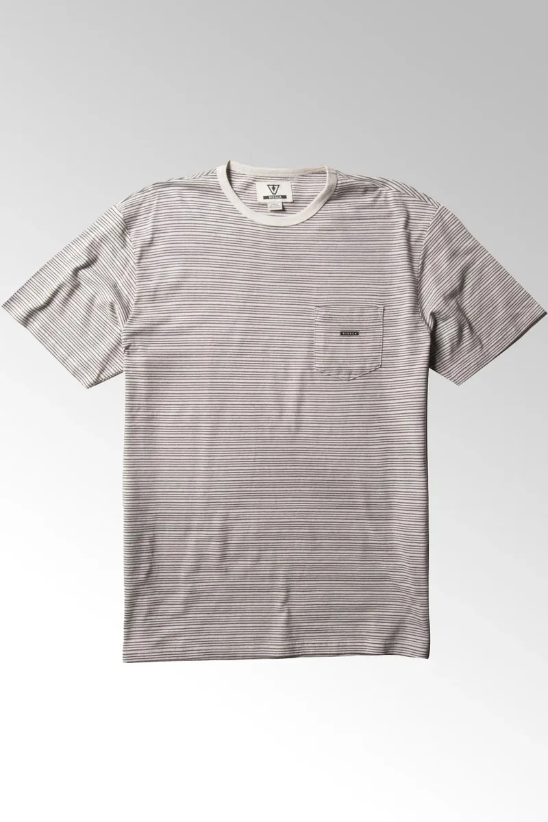 Vissla Faster SS PKT Tee Vintage White