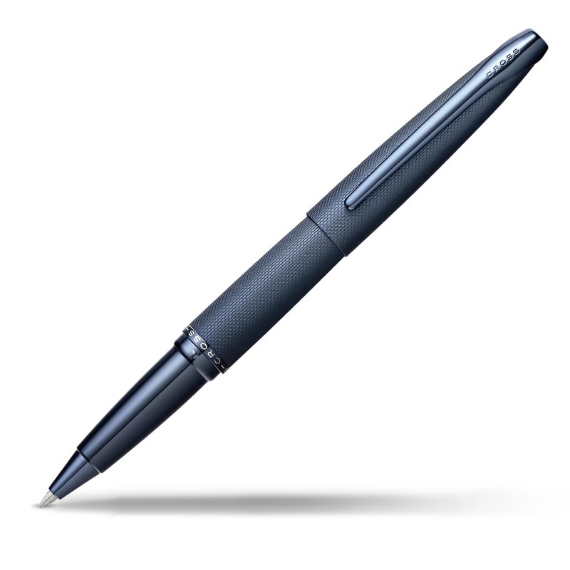 Cross ATX Refillable Gel Ink Rollerball Pen, Medium Rollerball, Includes Premium Gift Box - Dark Blue - Image 1