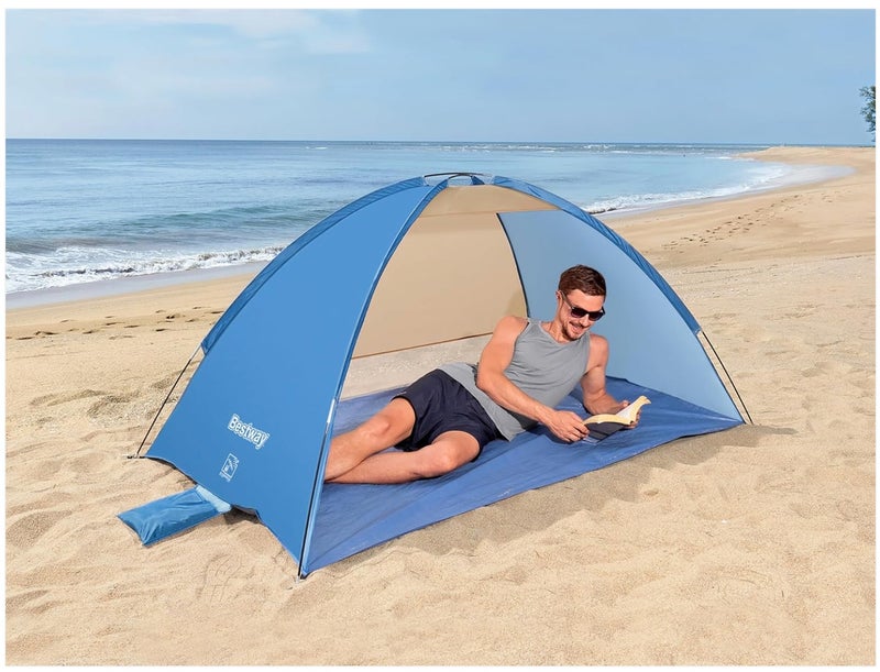 بست واي Bestway Beach tent Pavillo, 2.00x1.20x0.95 m, Beach Ground 2 Tent -No: 68105 - Image 2