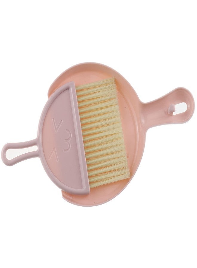 Setaria Viridis dust pan and Broom/Dustpan Small Dustpan and Brush kit, Multifunctional Cleaning Tool (with Manual Broom Brush), Child Broom and Dustpan Set Plastic dust Collector - Image 4