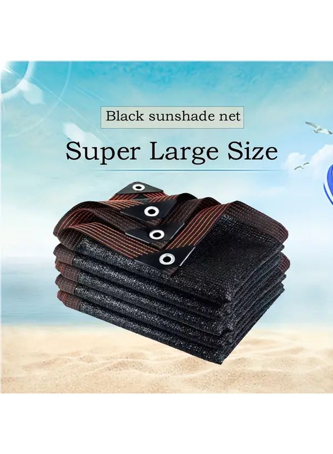 مظلة شمس مستطيلة كبيرة 5 × 10 أمتار، قماش HDPE متين لمختلف الأحوال الجوية - Image 1