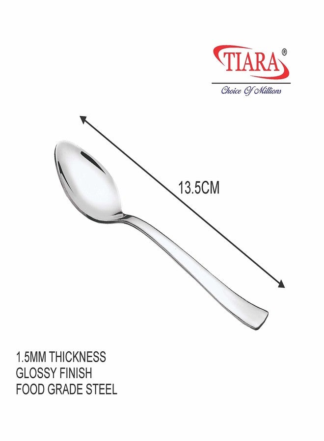 TIARA NOVA 6pc Stainless Steel Cutlery Spoon Set (6PC Tea Spoon) - Image 3