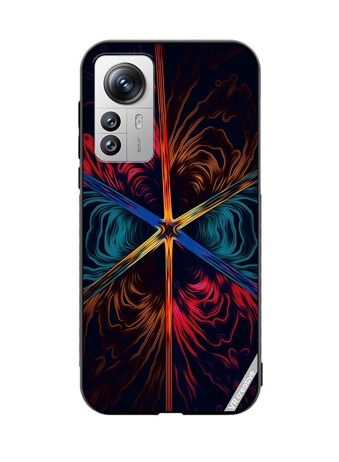 VR CREATIVE Protective Case Cover For Xiaomi 12X Flower Design Multicolour - Image 1