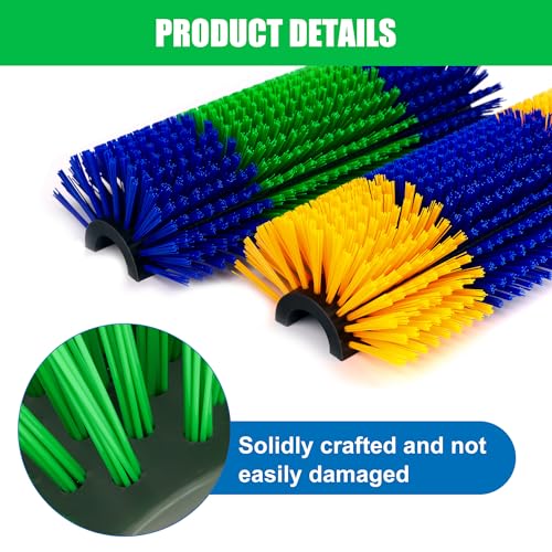 DiDiBirDi Livestock Scratching Brush, 2-Pack for Horse Grooming, Help Soothe Itching on the Back of Livestock Cattle Scratcher for Goat, Cow, Sheep, Pig and Other Animals - Image 4