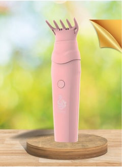 PRIMO PLUS Beautiful Primo Plus Electric hair Incense Burner Portable Rechargeable Incense Burner for Car and Home Use pink  - Image 1