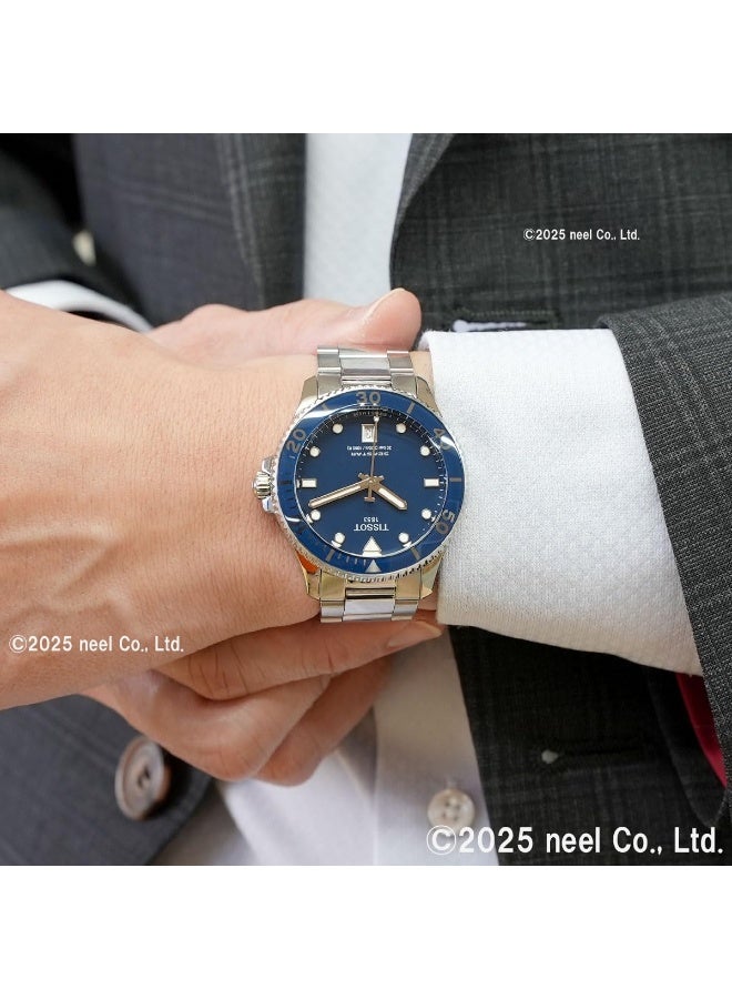 TISSOT Seastar 1000 40 mm Only Time Blue Background Watch T120.410.11.041.00 - Image 2