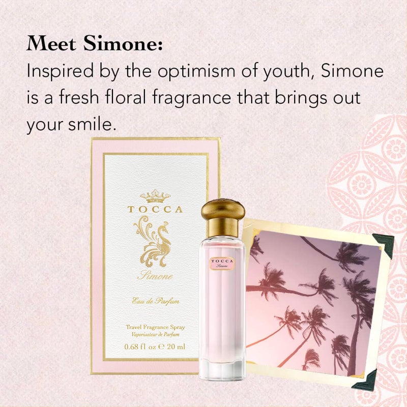 Tocca Women's Perfume, Simone Fragrance, 0.68 oz (20 ml) - Fresh Floral - Breezy, Sparkling, Radiant - Image 3