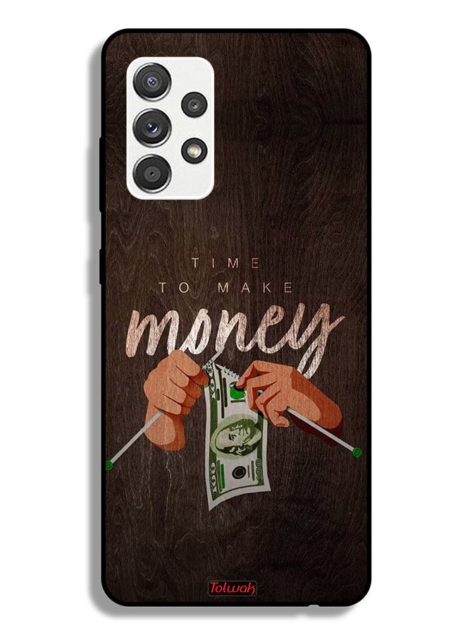 Tolwak Samsung Galaxy A32 5G Protective Case Cover Time To Make Money - Image 1