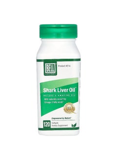 Bell Lifestyle Bell Lifestyle, Shark Liver Oil, 120 Softgels  - Image 3