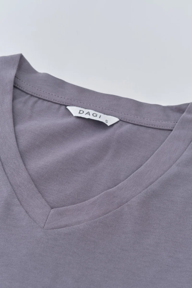 dagi Cotton Anthracite T-Shirt