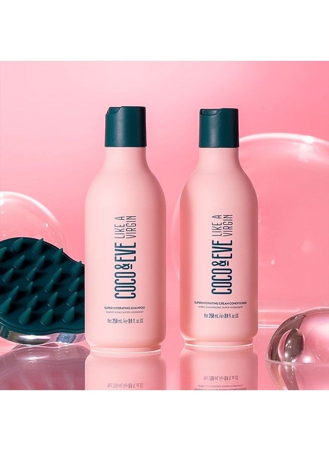 COCO & EVE Like a Virgin Shampoo & Conditioner Bundle Set - Natural, Sulfate free Hair Care with Argan Oil, Coconut and Avocado Oil | For Dry Damaged, Color Treated Hair | Anti Frizz (8.4 fl oz each)  - Image 5