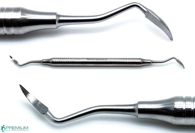 Premium Instruments New Dental Root Tip Pick Sharp End Elevators Double Ended Surgical Instruments - Image 1