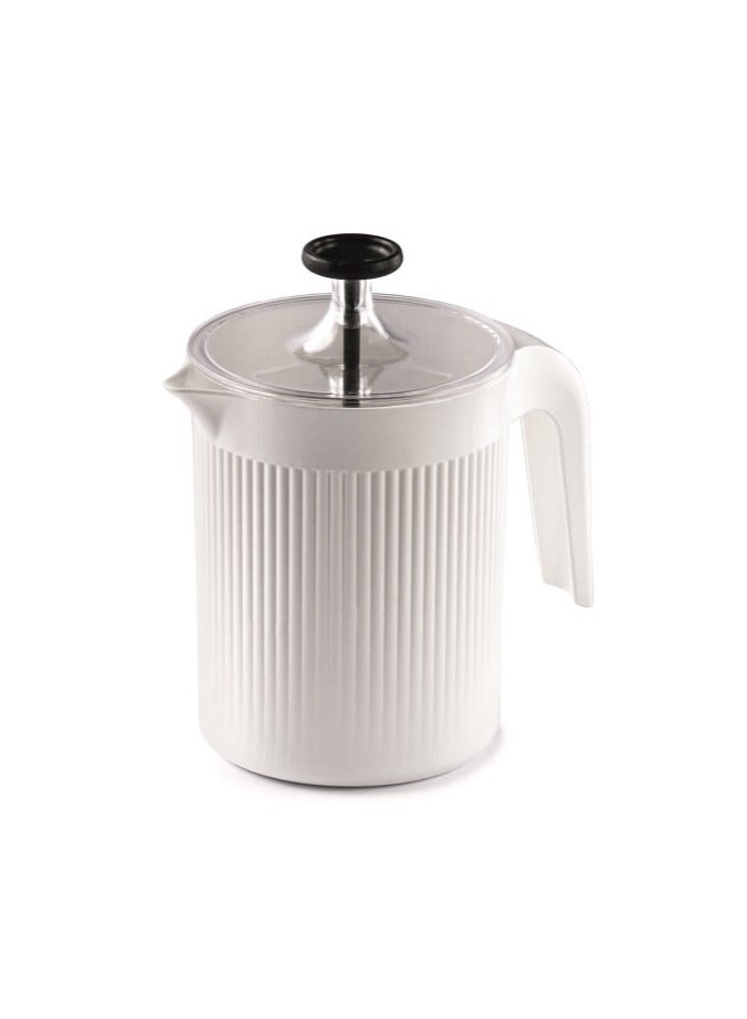 Snips خلاط الحليب كابوتشينو سنبس كريميكس - أبيض، صنع في إيطاليا - Image 2