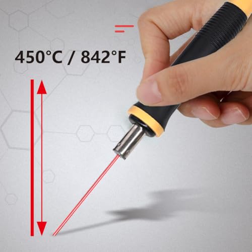 Afantti Foam Cutter Hot Wire Electric Styrofoam Cutting Pen Tool | Higher Temperature | 2 Needle | Heat-Insulated Handle | for Eva Foam Board - Image 2