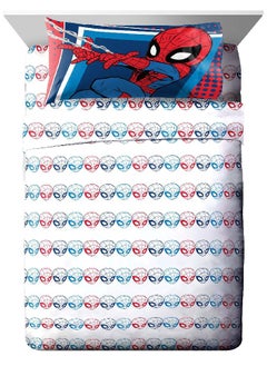 Jay Franco Jay Franco Marvel Super Hero Adventures Go Spidey 4 Piece Toddler Bed Set - Super Soft Microfiber Bed Set Includes Toddler Size Comforter & Sheet Set - Bedding Features Spiderman  - Image 3