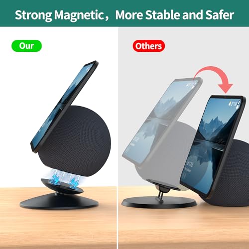 HomeMount Show 11 Stand Swivel, Adjustable Stand for Show 8 2025 Release, Tilt 18 Degrees Forward & Backward Magnetic Non-Slip Bottom Adjustable iPhone 12 & Show 8/11 Accessories (Graphite Grey) - Image 4