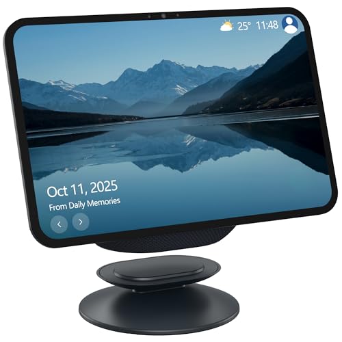 HomeMount Show 11 Stand Swivel, Adjustable Stand for Show 8 2025 Release, Tilt 18 Degrees Forward & Backward Magnetic Non-Slip Bottom Adjustable iPhone 12 & Show 8/11 Accessories (Graphite Grey) - Image 1