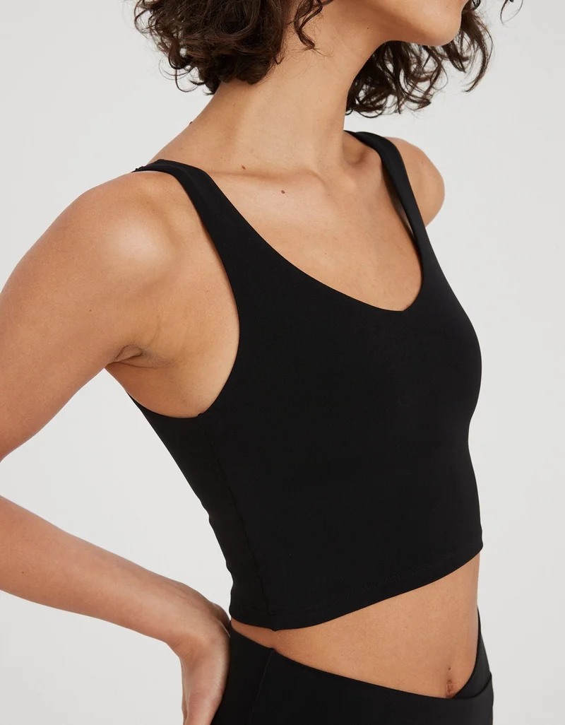 Aerie  OFFLINE By Aerie Real Me Low Key Longline Sports Bra for Women | Best Price UAE