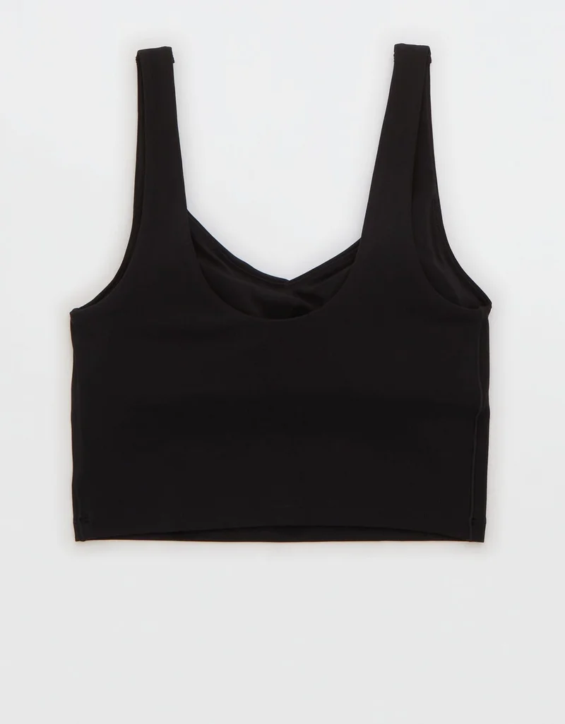 Aerie  OFFLINE By Aerie Real Me Low Key Longline Sports Bra for Women | Best Price UAE