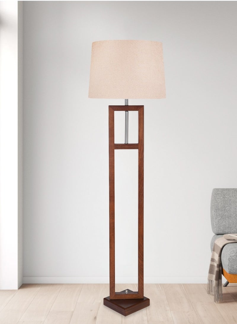 الروضة للإضاءة مودرن لمبادير - خشب - | كنوز 1 لمبة - | اللون: بيج | المقاس: 158x28 سم - Image 2