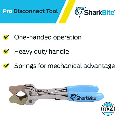 SharkBite 3/8 Inch to 1 Inch Pro Push to Connect Disconnect Tool, PEX Pipe, Copper, CPVC, PE-RT, HDPE, PROD3810 - Image 4