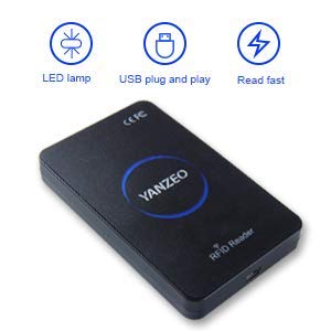 YANZEO SR360 865Mhz~915Mhz Desktop UHF RFID Card Reader Writer Access Control System POS Warehousing with Keyboard Emulation Output - Image 4